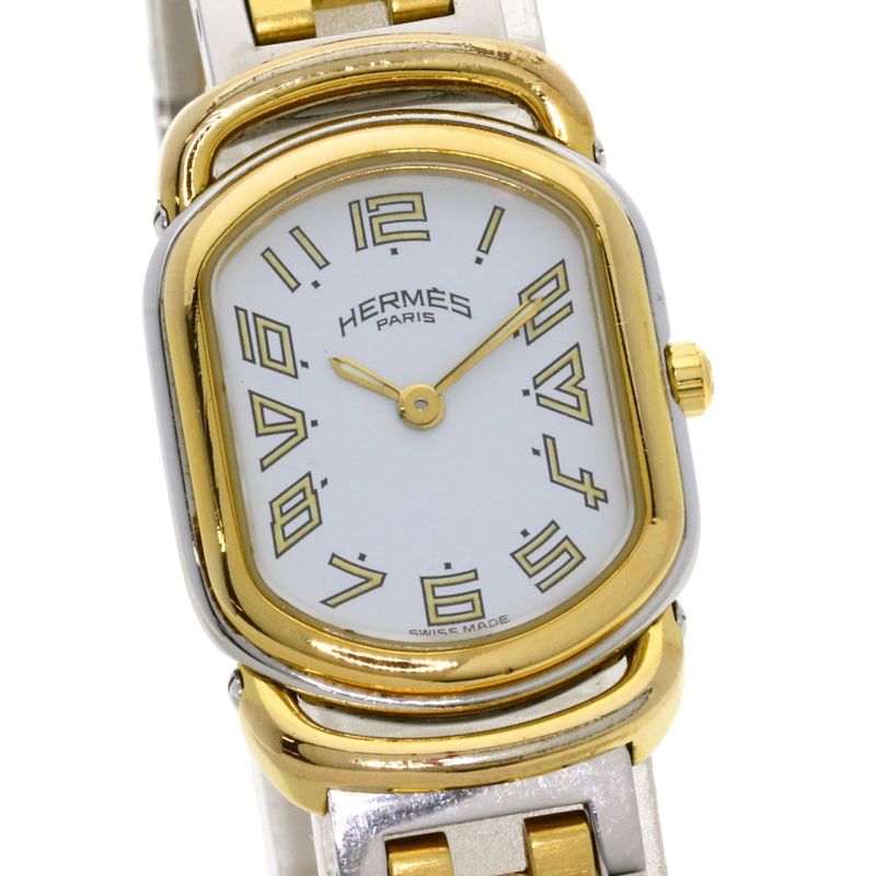 Hermes Ra1240 Rallye Watch SS Ssxgp Ladies
