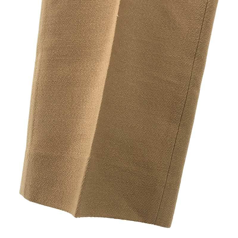 Gucci | 2017 | Wool Wide Slouchy Pants | 42 | Beige | Women