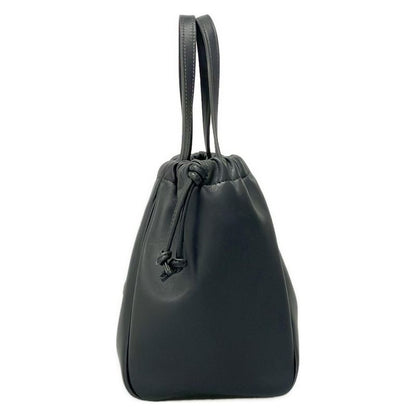 Celine Tote Bag Small Cabas Drawstring Cuir Triomphe Grey Leather