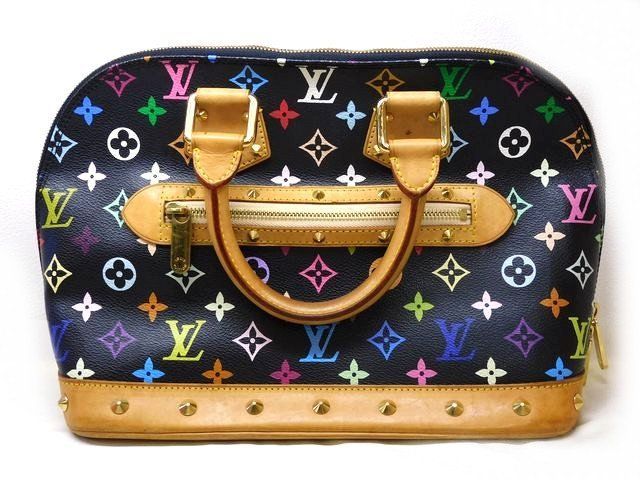 Vuitton - M92646 Fl0073 Multicolor Alma Handbag Women Louis Vuitton □7E