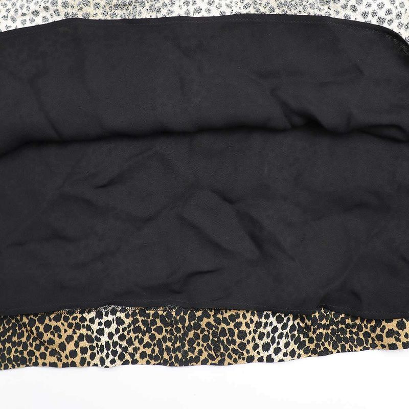 Celine 19aw Leopard Dress Ribbonette Cles Opal Dress 2r399450f Beige 36