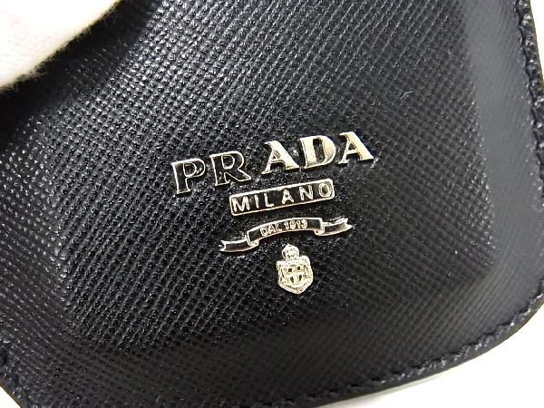 Prada 1n1552 Saffiano Leather Ipod Case Ipodcabas Women Men Black At0603