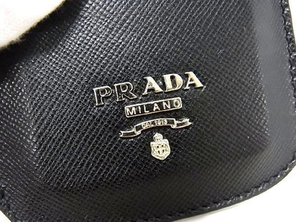 Prada 1n1552 Saffiano Leather Ipod Case Ipodcabas Women Men Black At0603
