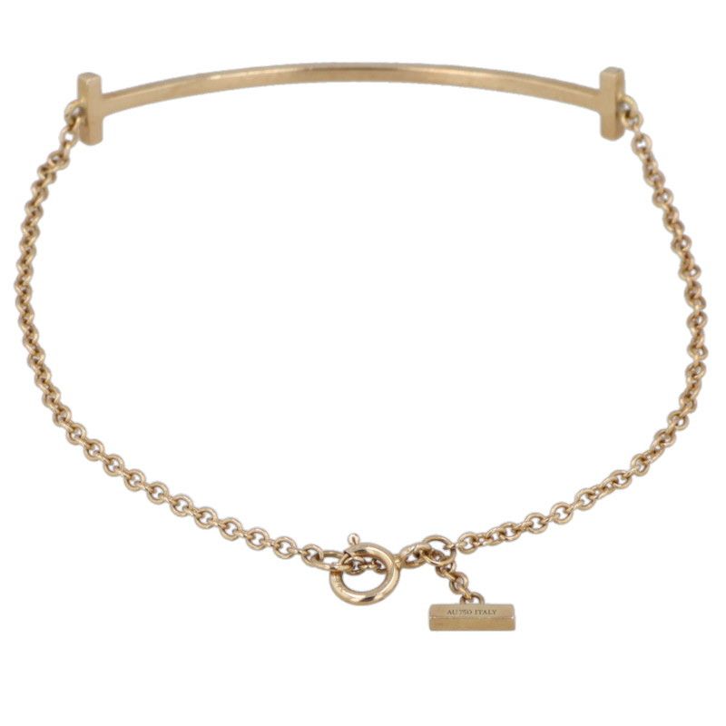 Tiffany & Co T-smile 18K Yellow Gold Bracelet Women