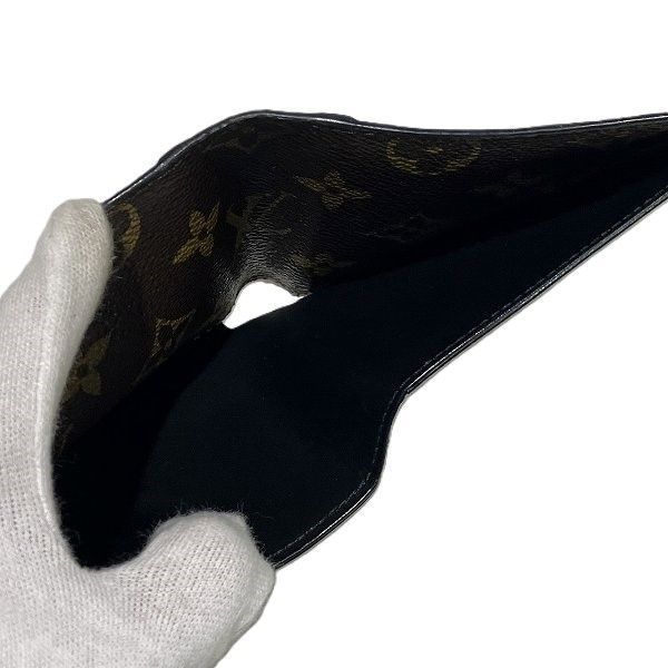 Louis Vuitton Monogram Macassar Portefeuille Gaspard M93801 Bifold Wallet For