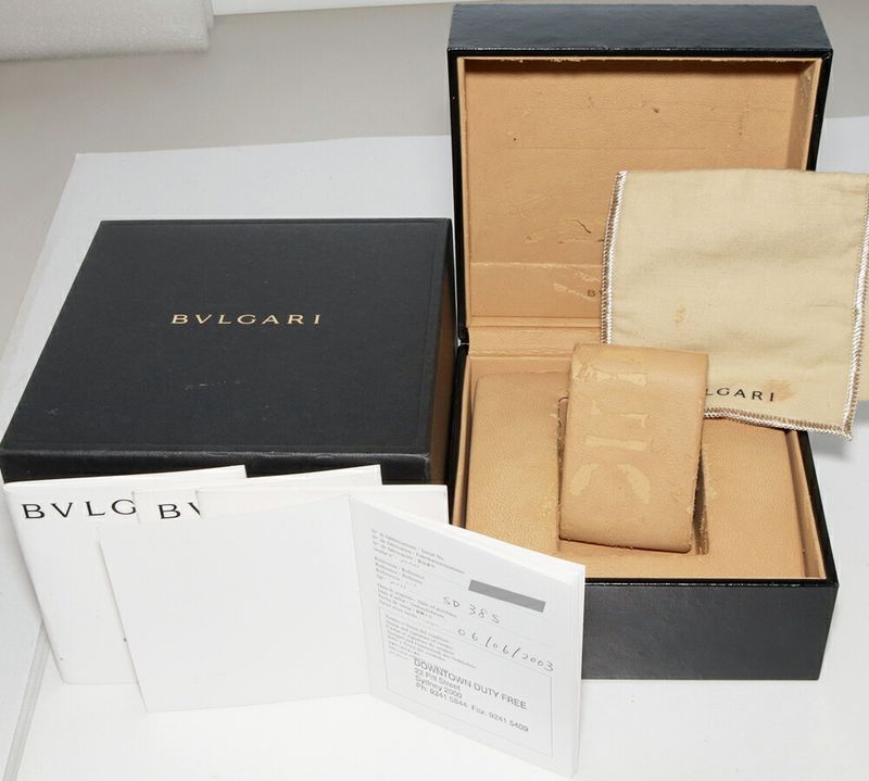 Bulgari Diagono Scuba Sd38s Men's