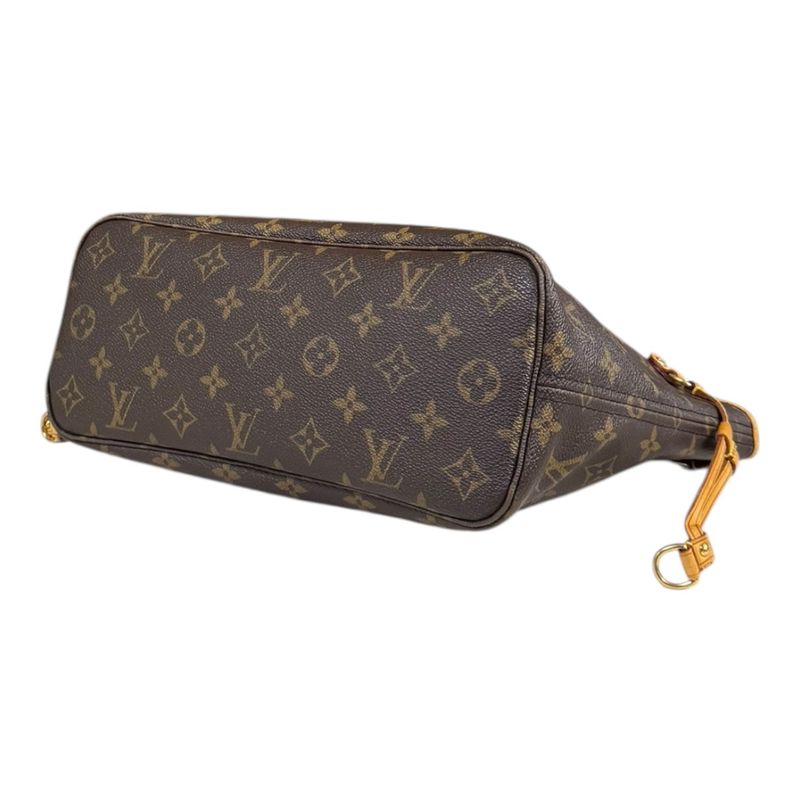 Louis Vuitton Neverfull PM Monogram Tote Bag Monogram Canvas M40155 Brown