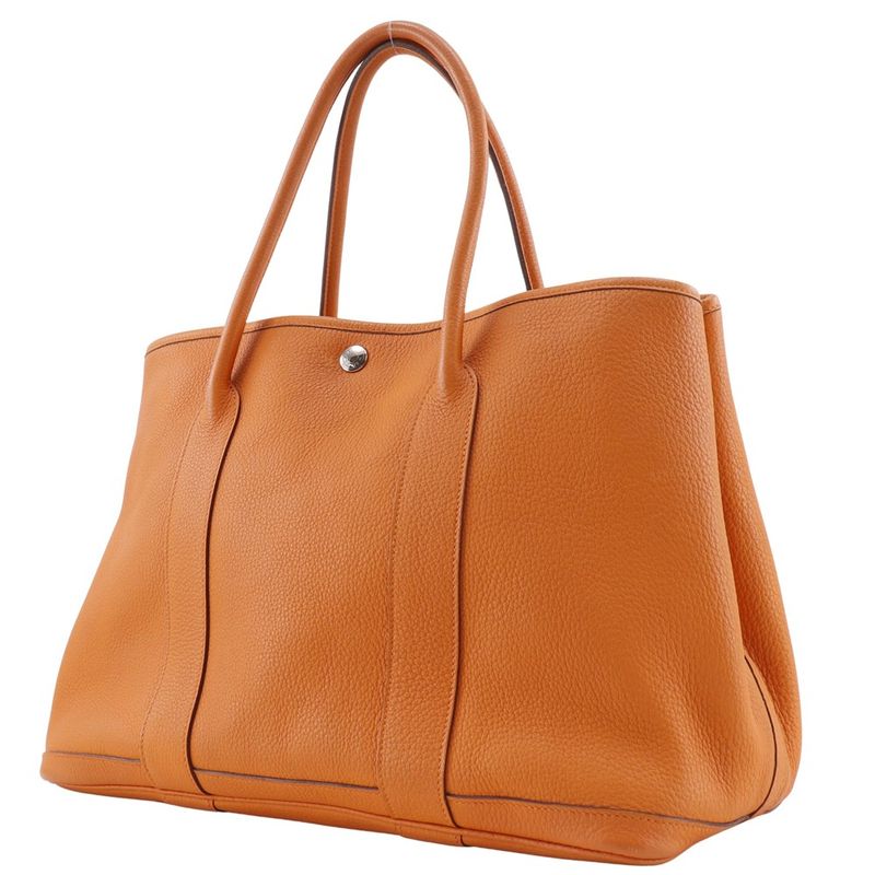 Hermes Garden Party 36 PM Negonda Orange □O Ladies Tote Bag