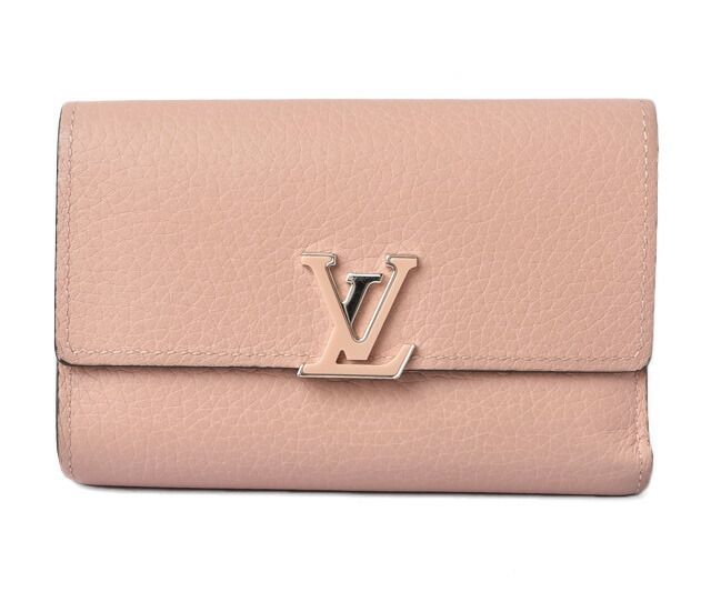 Louis Vuitton Wallet Louis Vuitton Portefeuille Capucines Compact Taurillon