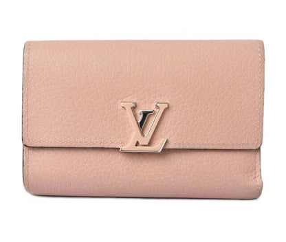 Louis Vuitton Wallet Louis Vuitton Portefeuille Capucines Compact Taurillon