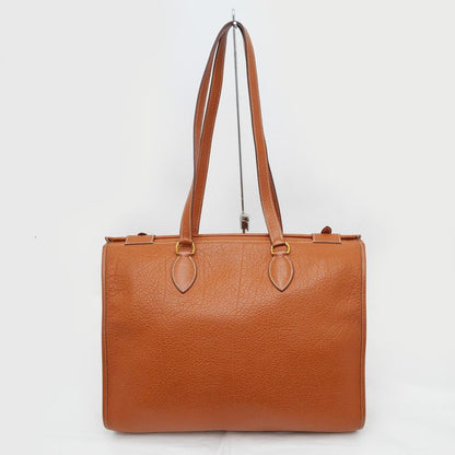 Hermes Cabas 40 Shoulder Tote Bag Gold Chable Coromandel OY Engraved