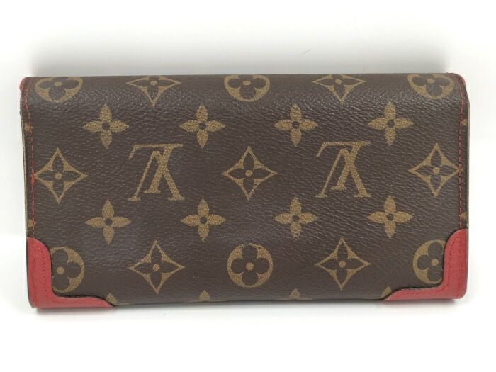 Louis Vuitton Porte Feuille Sala Retiro Long Fold Wallet Monogram M61184