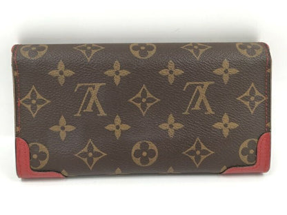 Louis Vuitton Porte Feuille Sala Retiro Long Fold Wallet Monogram M61184