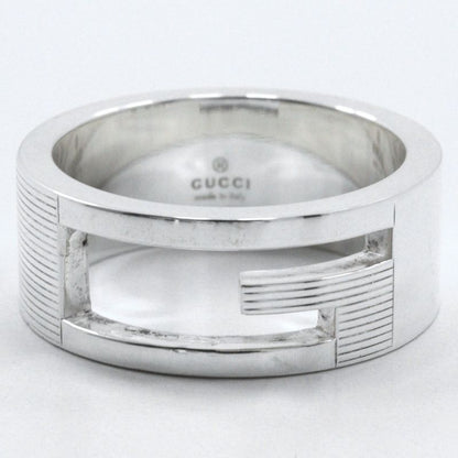 Gucci Branded G Silver 925 Size 13 Ladies 7.9g Ring