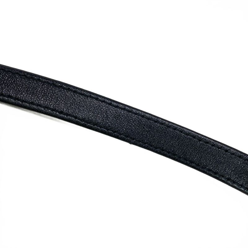 Dior/christian Dior Shoulder Bag Dior Ami Black Macrocanage Lambskin