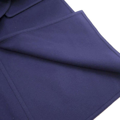 Celine by Phoebe Philo Wool Cashmere Side Slit Coat 2 8m56 5955 Navy 36