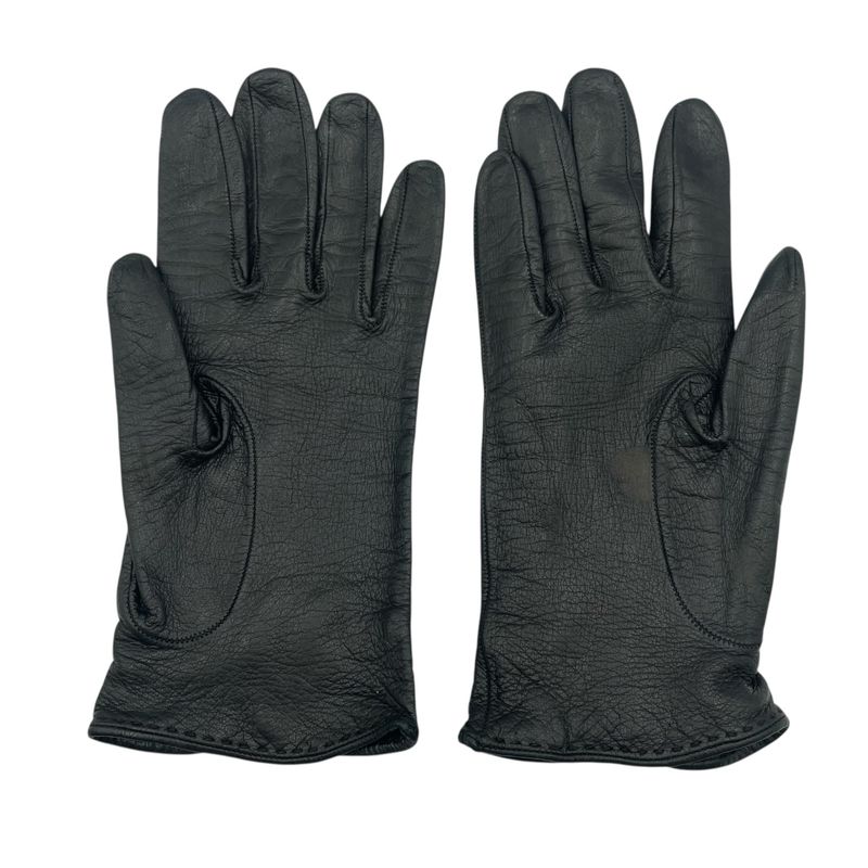 Gucci Gloves Leather Hardware With Box