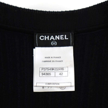 Chanel Sleeveless Dress P37549k02416 Black 42