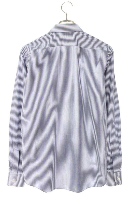Celine 24AW 2c982467x.05bi Triomphe Loose Stripe Long Sleeve Shirt Men 38