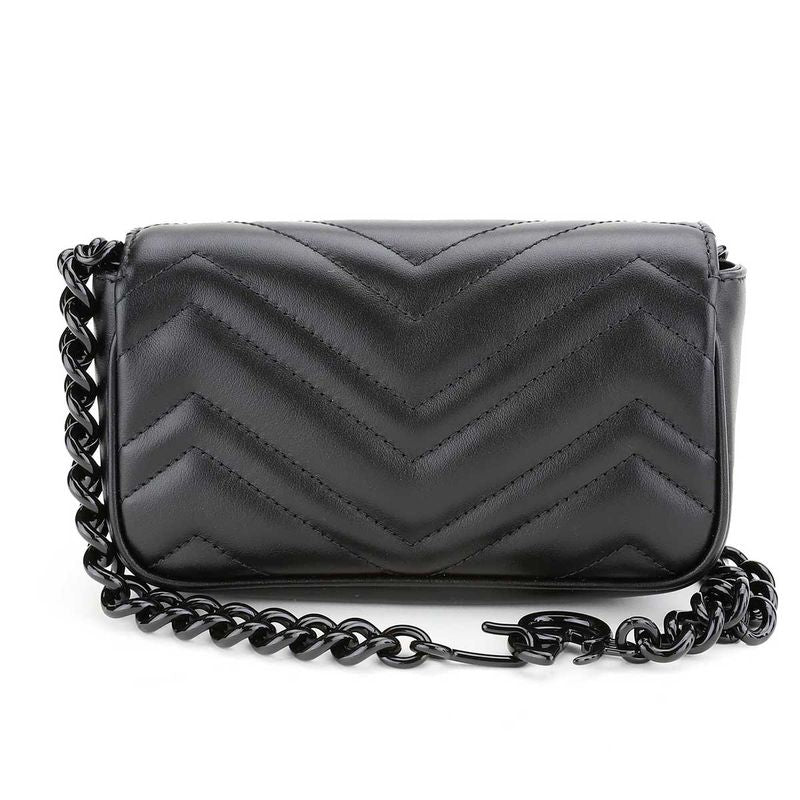 Gucci Shoulder Bag GG Marmont Black