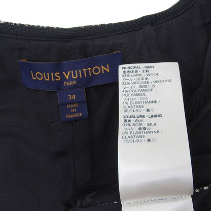 Louis Vuitton 2020ss Wool Check Vest With Gold Coin Charm 34 Women