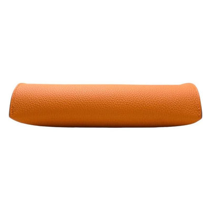 Hermes Shoulder Bag Vidpoche Stamped B H Logo Orange White Navy Hermes