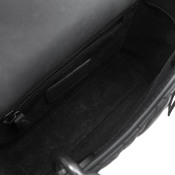 Christian Dior 2way Bag Lady Dior Mini Ultra Matte Calf Black Matte Black