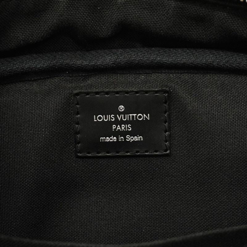 Louis Vuitton Body Bag Damier Graphite Ambler N41289 Black Men's