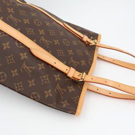 Louis Vuitton GM M42236 Tote Bag Monogram Canvas Gleaming Brown