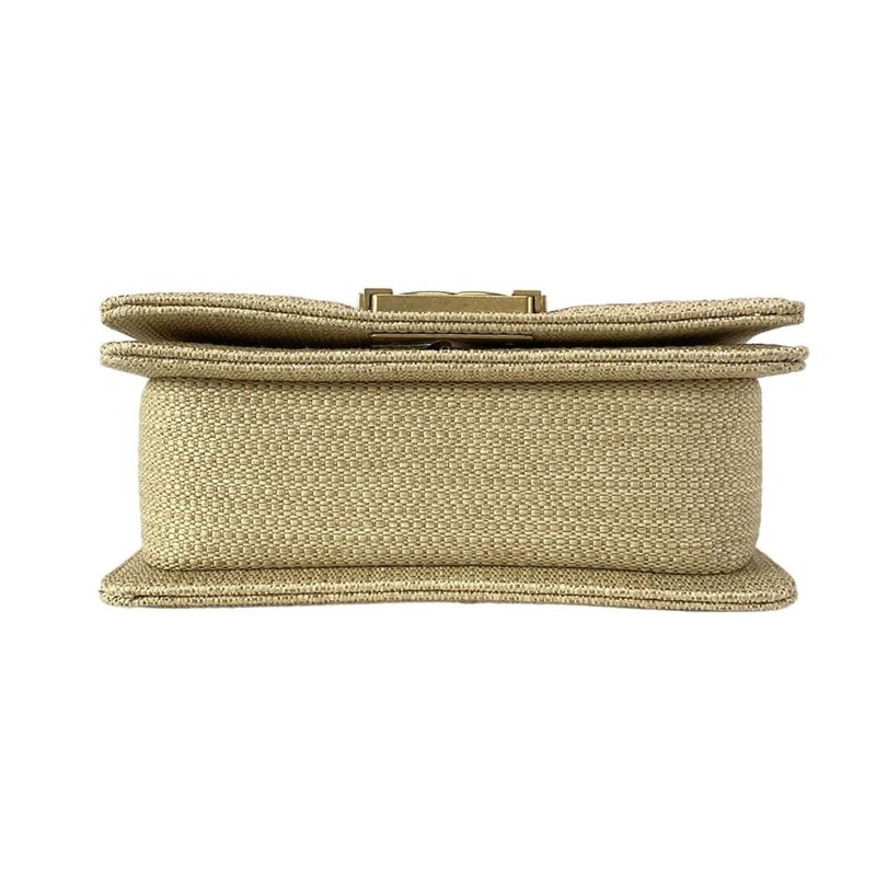 Chanel Shoulder Bag Boy Chanel / Chevron A67085 Beige And Pink Chain Shoulder /