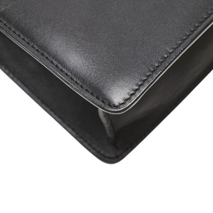 Saint Laurent Betty Studded Chain Shoulder Bag 315680 Black Silver Leather