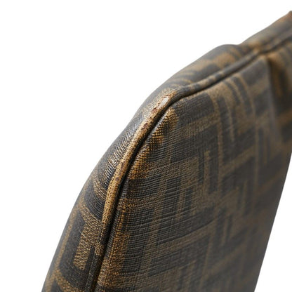 Fendi Zucca Crossbody Shoulder Bag 7va247 Khaki Brown PVC Leather Women Fendi