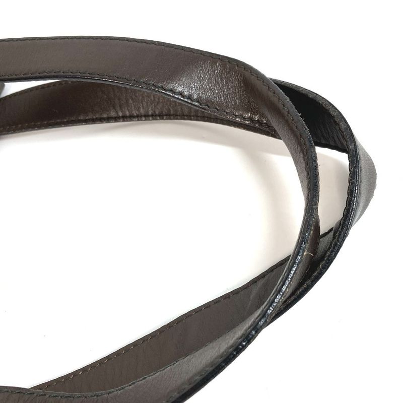 Bvlgari Shoulder Bag Weekend Logo Pvc/leather Gray