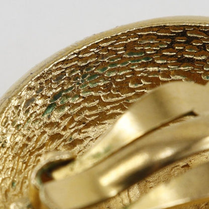 Chanel COCO MARK 31 RUE Cambon Vintage Gold Plated Ladies 30.0g Earrings