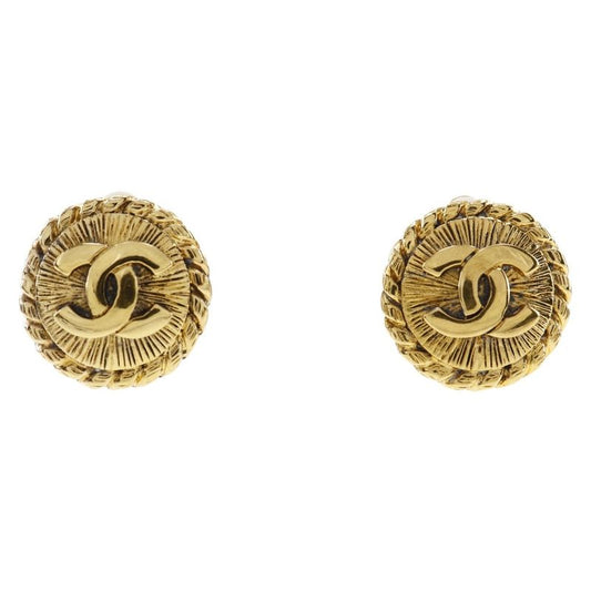 Chanel Coco Mark Gold Plated Ladies 16.0g Earring