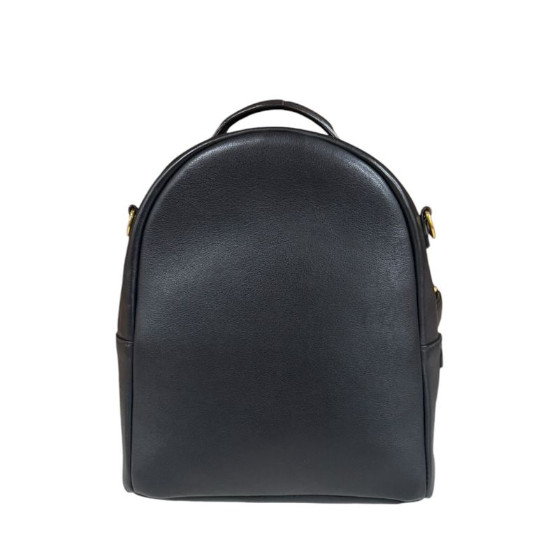 Fendi Bolsavit Dolce Studded Shoulder Bag Leather 8bt281 Black Women's Fendi