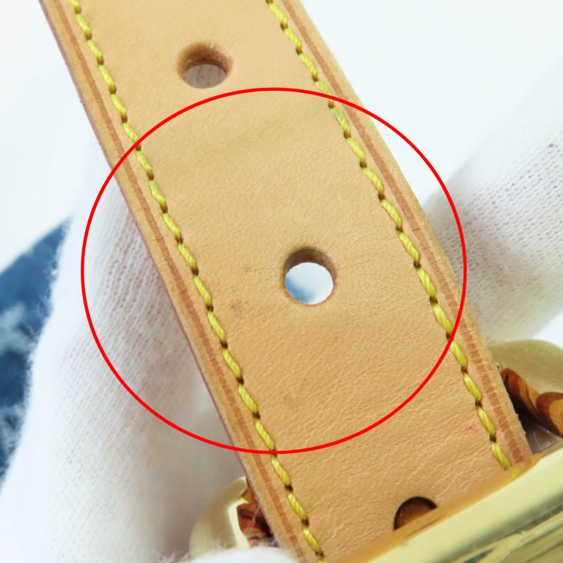 Louis Vuitton M95049 Monogram Denim Baggy PM Monogram Denim Handbag Blue With