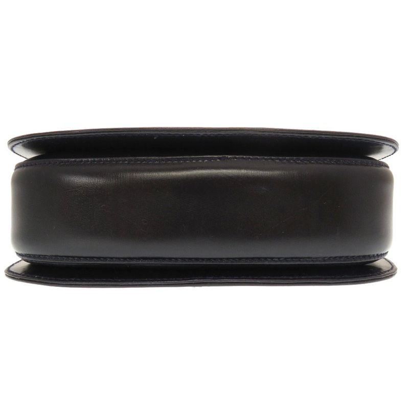 Gucci Bamboo Leather Navy 000 2046 0188 2WAY Handbag Bag 0184 Gucci