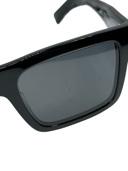 2606 Prada Symbol Sunglass Es Spr19w-F 5220 145 Black Preowned