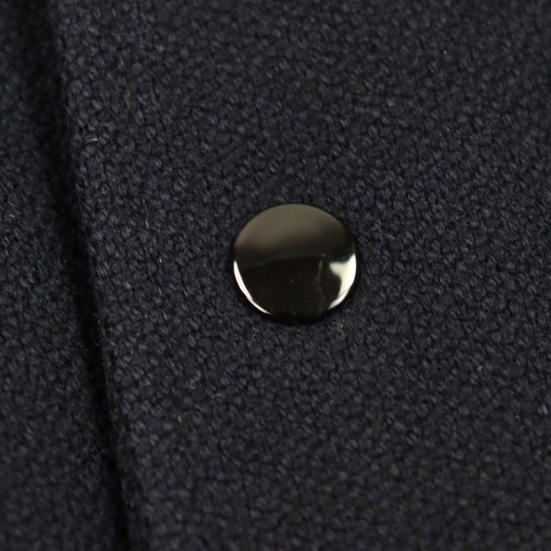 Saint Laurent Paris 354718 Editon Wool Blend Teddy Jacket Blouson With Leather