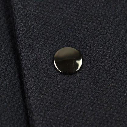 Saint Laurent Paris 354718 Editon Wool Blend Teddy Jacket Blouson With Leather