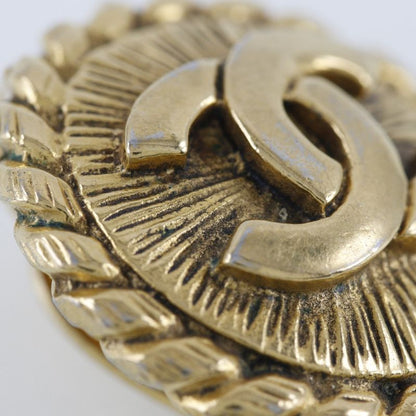 Chanel Coco Mark Vintage Gold Plated Ladies 16.0g Earring