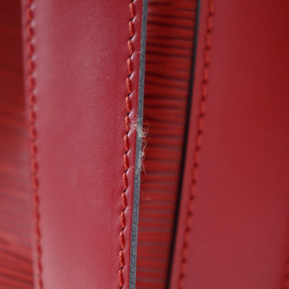 Louis Vuitton Sac Depaul M80207 Epi Leather Castilian Red Vi0917 Women's