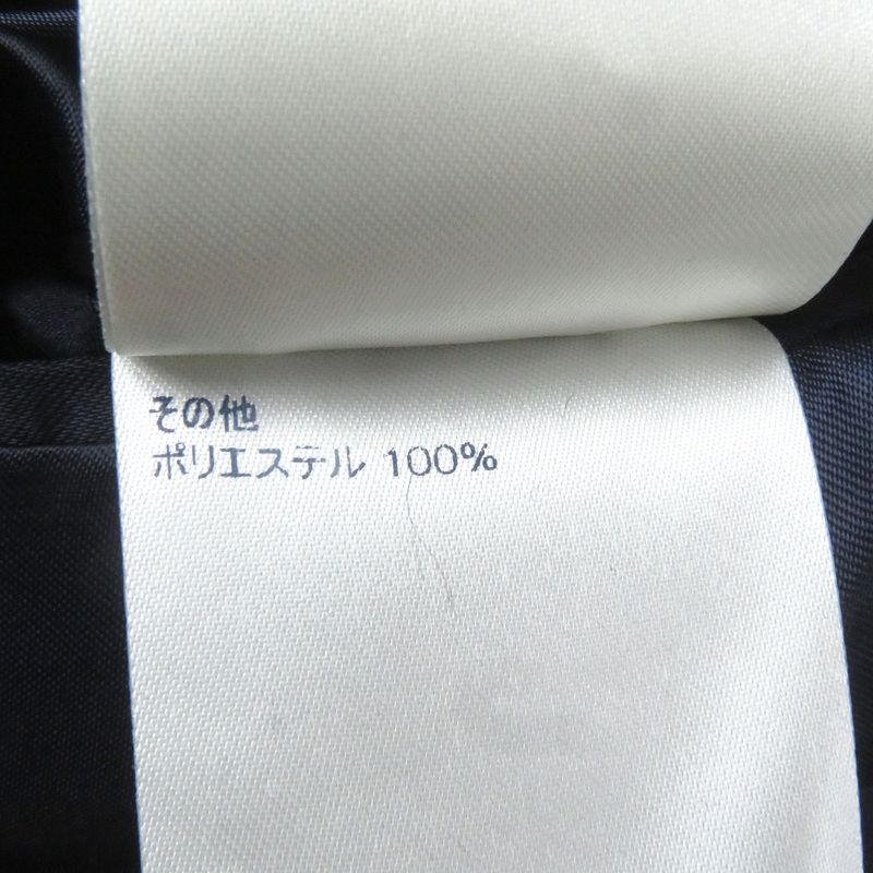 Louis Vuitton 100% Wool LV Icon Motif Zip Hoodie Blouson Navy 46 Made In Italy