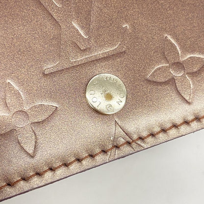 Louis Vuitton Trifold Wallet Monogram Matte Porte Monnaie Vivier Carte Cles Di