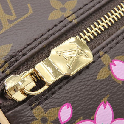 Louis Vuitton Handbag Lv×tm Papillon MM Monogram Canvas Sakura Brown Gold