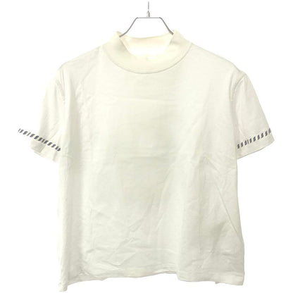 Hermes 23ss Cartouche Mock Neck T-Shirt 3e4621dl White 34