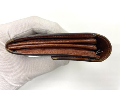 Louis Vuitton Monogram Pochette Portmonnaie Cles Di Long Wallet M61725 Brown