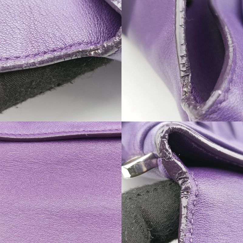 Prada Frenzy Purple Leather Bt097531/o