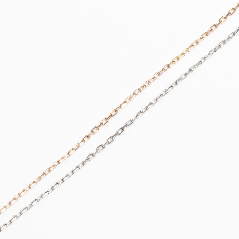 Cartier Love Three Hoops 18K Pink Gold X 18K White Gold X Diamonds Ladies 8.8g